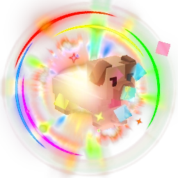 Rainbow Hotdog Daschund, Legendary Item from growagarden